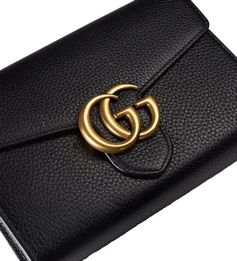 gucci gg imprime wallet|Gucci gg marmont continental wallet.